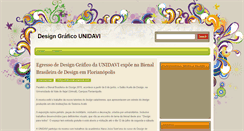 Desktop Screenshot of designgrafico.unidavi.edu.br
