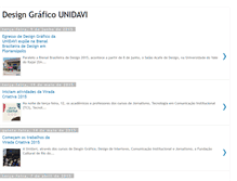 Tablet Screenshot of designgrafico.unidavi.edu.br